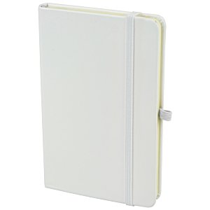 Additional Image 3 - a white notebook with a metal clasp