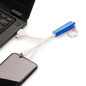 Additional Image 2 - a laptop and a phone with a lanyard