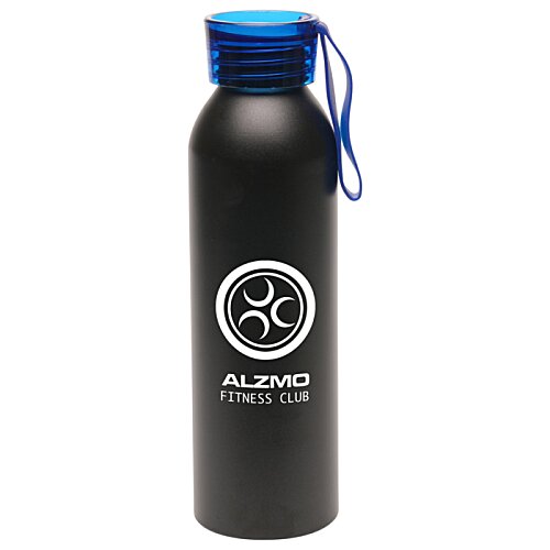 Additional Image 2 - a black bottle with a blue lid