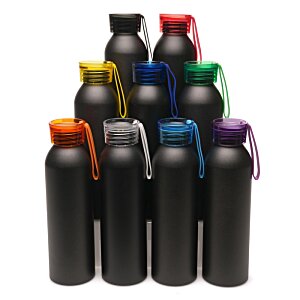Additional Image 2 - a group of black bottles with different colors