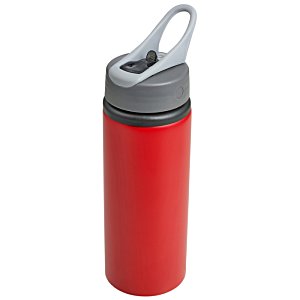 Additional Image 3 - a red and grey water bottle