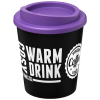 Additional Thumbnail Image 3 - a black and purple coffee cup with a purple lid