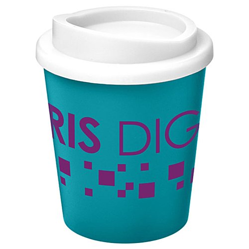 Additional Image 1 - a blue cup with a white lid