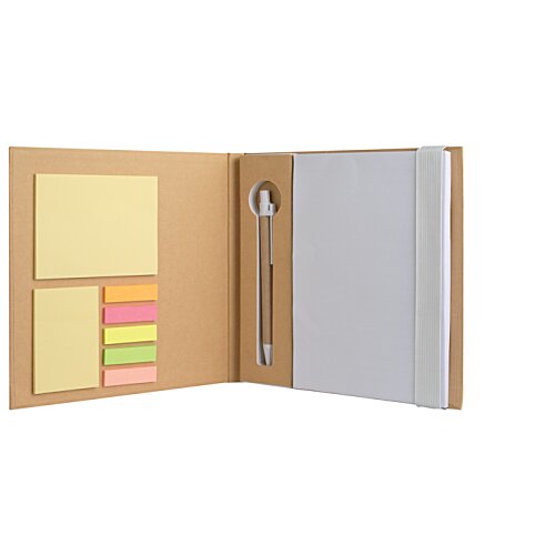 Additional Image 1 - a brown folder with a white sheet of paper