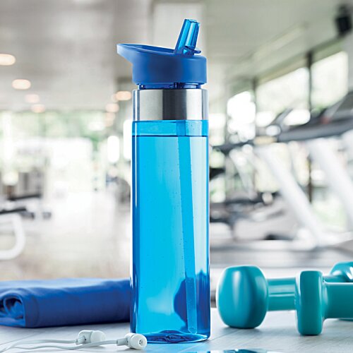 Additional Image 1 - a blue bottle with a blue cap