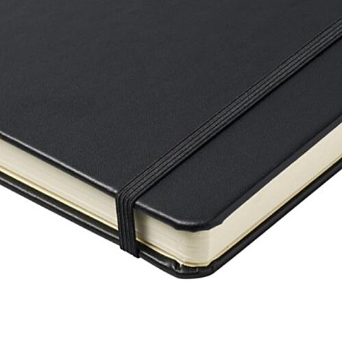 Additional Image 3 - a close up of a black notebook