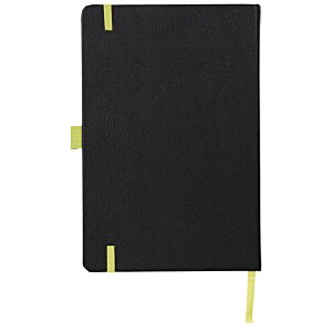 Additional Image 1 - a black notebook with yellow tape