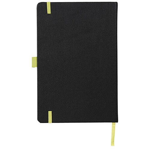Additional Image 1 - a black notebook with yellow tape