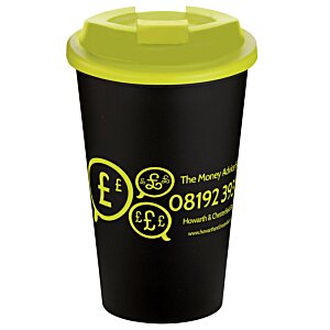 Additional Image 3 - a black and yellow coffee cup