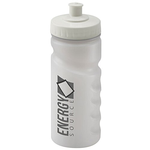 Additional Image 1 - a white plastic water bottle