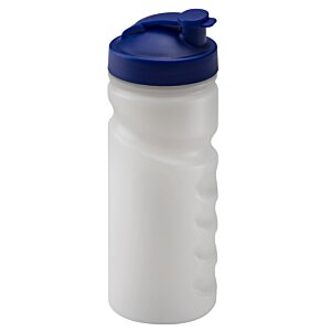 Additional Image 1 - a white and blue plastic water bottle