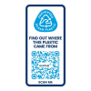 Additional Thumbnail Image 5 - a white rectangular sign with blue text