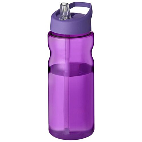 Additional Image 2 - a purple water bottle with a straw