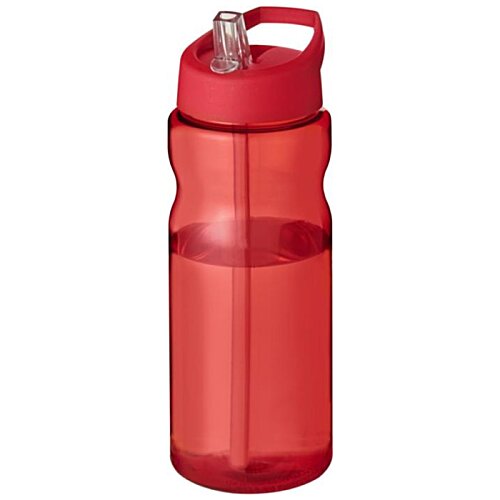 Additional Image 3 - a red water bottle with a straw