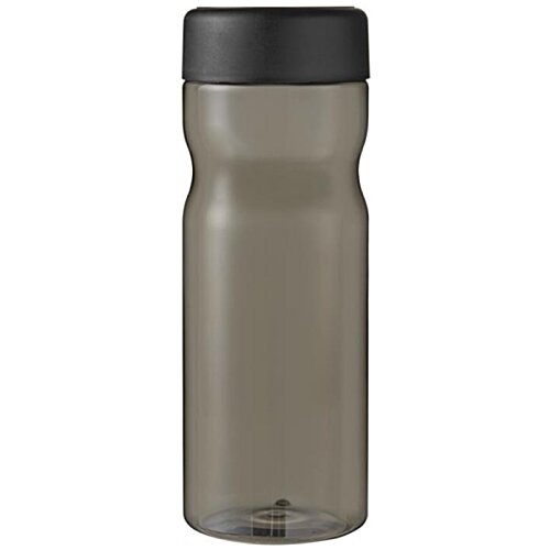 Additional Image 2 - a black plastic bottle with a black lid
