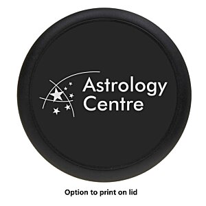 Additional Image 1 - a black circle with white text