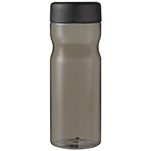 Additional Image 2 - a black plastic bottle with a black lid
