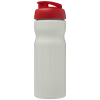 View Image 2 of 3 of Eco Base Sports Bottle - White - Flip Lid