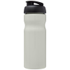 View Image 3 of 3 of Eco Base Sports Bottle - White - Flip Lid