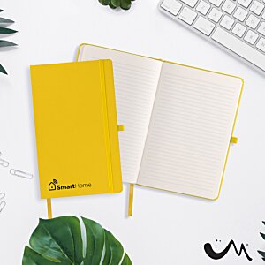 Additional Image 3 - a yellow notebook and a keyboard