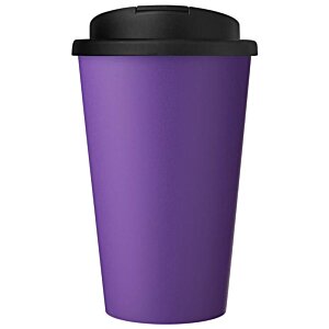 Additional Image 5 - a purple coffee cup with a black lid