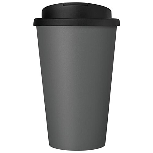 Additional Image 4 - a black coffee cup with a black lid