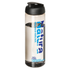 View Image 2 of 2 of Vibe Sports Bottle - Clear - Flip Lid