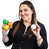Additional Image 5 - a woman holding a set of balls