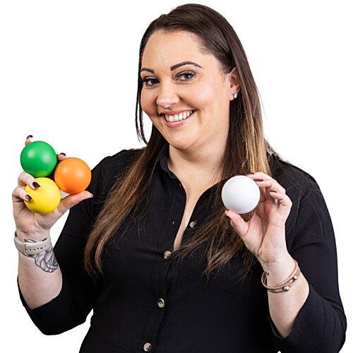 Additional Image 3 - a woman holding a set of balls