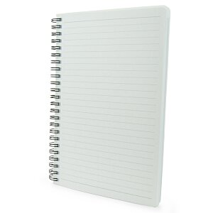 Additional Image 2 - a white spiral bound notebook
