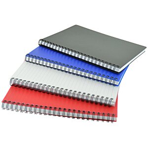 Additional Image 3 - a stack of notebooks with spiral bound