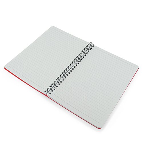 Additional Image 1 - a white and red notebook