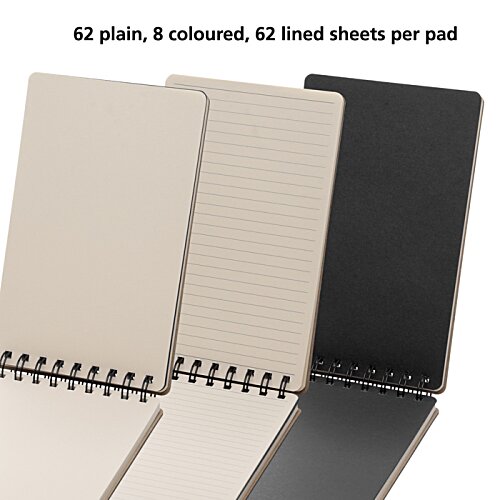 Additional Image 3 - a group of spiral bound notebooks