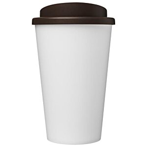 Additional Image 1 - a white cup with a brown lid