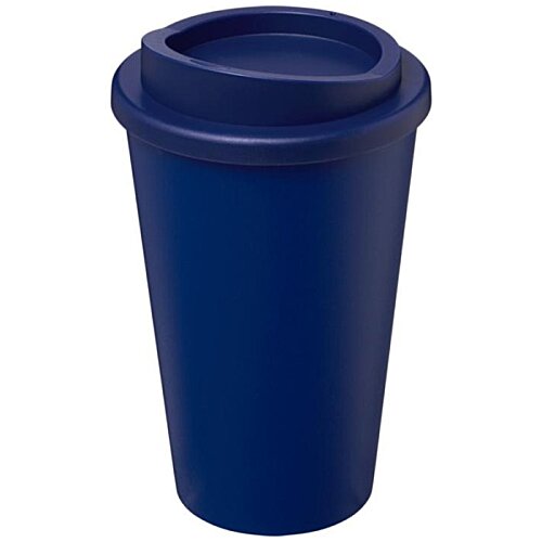 Additional Image 21 - a blue plastic cup with a lid