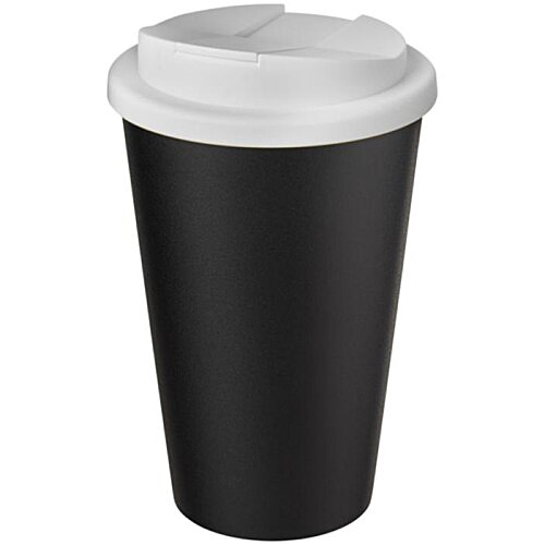 Additional Image 6 - a black coffee cup with a white lid