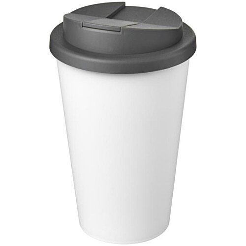 Additional Image 24 - a white cup with a black lid