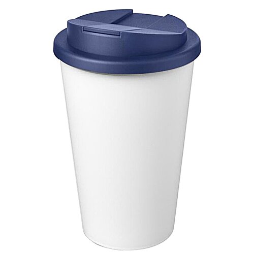 Additional Image 5 - a white cup with a blue lid