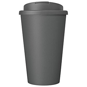 Additional Image 3 - a black plastic cup with a lid