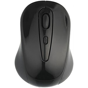 Additional Image 1 - a black computer mouse