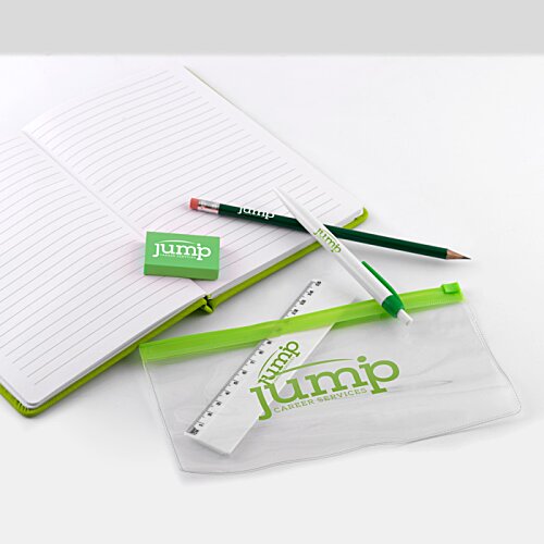 Additional Image 2 - a group of green pens and pencils