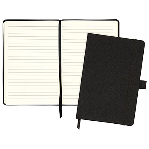 Additional Image 3 - a black notebook and pen