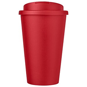 Additional Image 1 - a red plastic cup with a lid