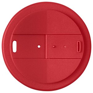 Additional Image 2 - a red plastic lid with holes