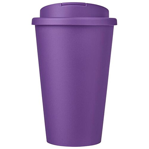 Additional Image 4 - a purple plastic cup with a lid