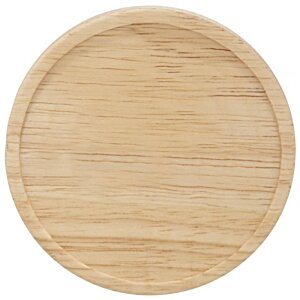 Additional Image 3 - a round wooden plate