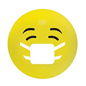 Additional Image 4 - a yellow smiley face with a mask