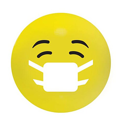 Additional Image 4 - a yellow smiley face with a mask