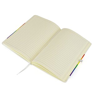 Additional Image 2 - a white notebook with a colorful pen