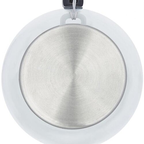 Additional Image 2 - a silver circle with a black cord